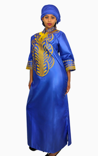 Boubou Africain Femme Tissu Léger