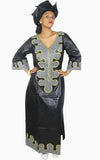 Boubou Africain Femme Wax