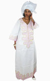 Boubou Africain Femme Wax