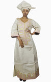 Boubou Africain Femme Wax