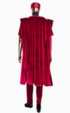 Boubou Africain Homme en Flanelle