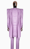 Boubou Africain Homme Rose