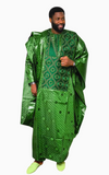 Boubou Africain Pour Homme Vert