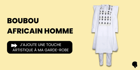 Hombre boubou africano