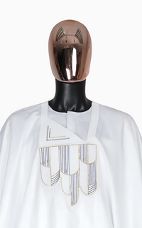 Boubou Blanc pour Homme 3 pièces