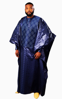 Boubou Bleu Homme