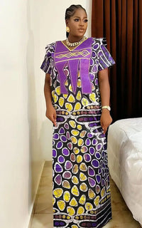 Boubou Chic Femme Africaine