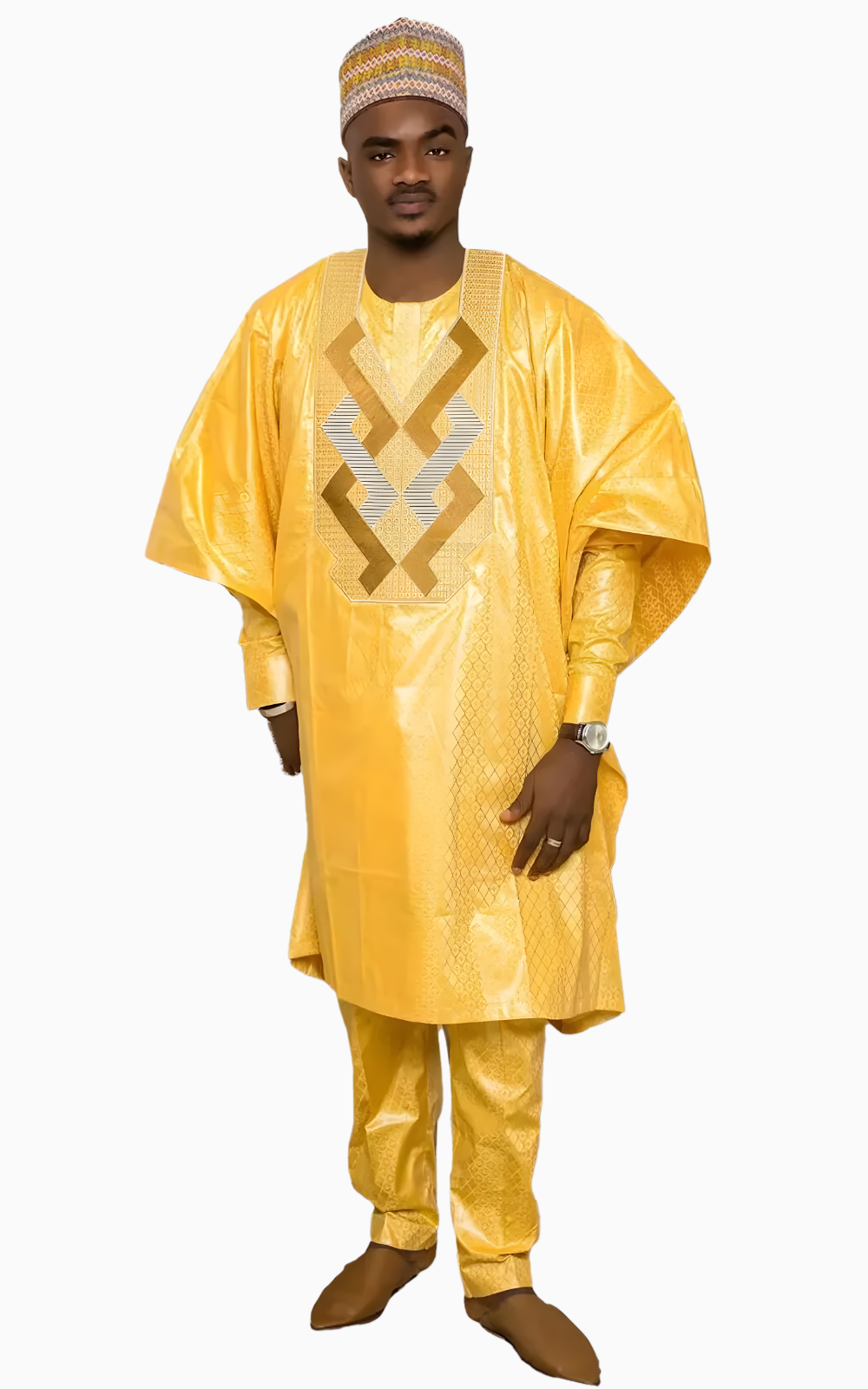Boubou Doré Homme