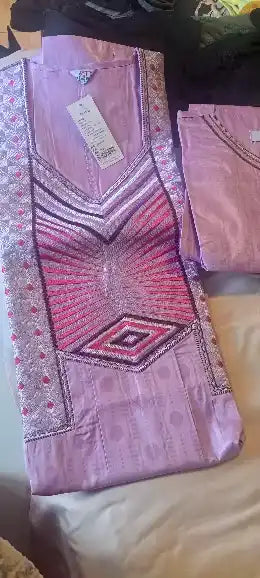 boubou homme rose