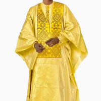 Boubou Homme Sénégalais 3 Pièces