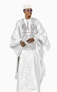 Boubou Homme Sénégalais 3 Pièces