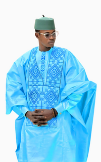 Boubou Homme Sénégalais 3 Pièces