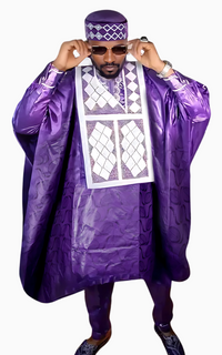 Boubou Homme Violet