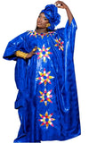 Boubou Indigo Femme