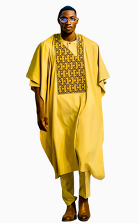 Boubou Jaune Homme
