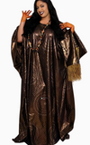 Boubou Marron Femme Mariage