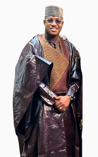 Boubou Marron Homme