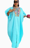 Boubou Modèle de Robe Africaine en Pagne