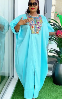 Boubou Modèle de Robe Africaine en Pagne