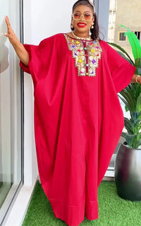 Boubou Modèle de Robe Africaine en Pagne