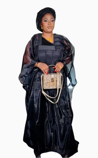 Boubou Noir Femme