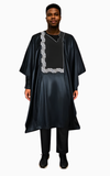 Boubou Noir Homme