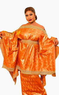Boubou Sénégalais Femme 2 Pièces