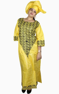 Boubou Traditionnel Africain Femme