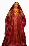 Boubou Traditionnel Africain Femme Rouge