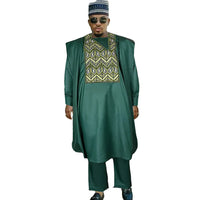 Boubou Vert Homme