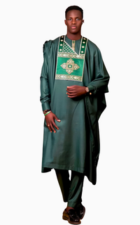 Boubou Vert Homme