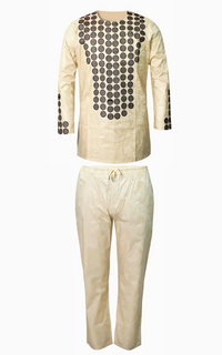 Boubou Wax Homme 2 Pièces