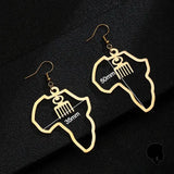 Boucle d’Oreille Africaine Adinkra