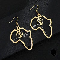 Boucle d’Oreille Africaine Adinkra