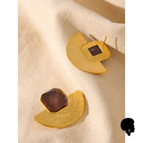 Boucle D’Oreille Eventail Africain