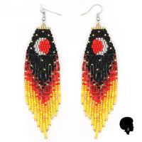 Boucle D’Oreille Senegalaise en Perles