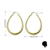 Boucle d’Oreilles Ethnique Africain En Argent