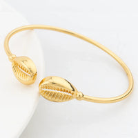Bracelet Africain Cauris en Or