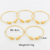 Bracelet Africain Cauris en Or