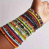 Bracelet Africain Femme Perle