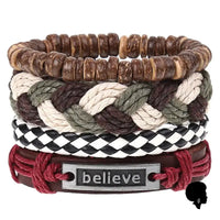 Bracelet Africain Homme Cuir