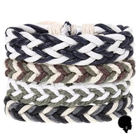 Bracelet Africain Homme Cuir