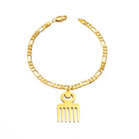 Bracelet Africain Or Symbole Adinkra