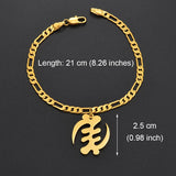 Bracelet Africain Or Symbole Adinkra