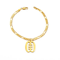 Bracelet Africain Or Symbole Adinkra