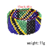 Bracelet Africain Perle Multicolore