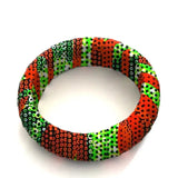 Bracelet Wax Rouge et Vert