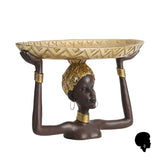 Buste Femme Africaine Avec Plateau