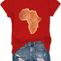 T Shirt Style Africain Femme