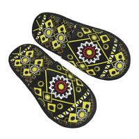 Chaussons Africains Jaune et Noir